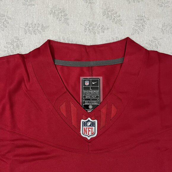 San Francisco 49ers red jersey No. 54 WARNER NFL - Picture 2 of 6